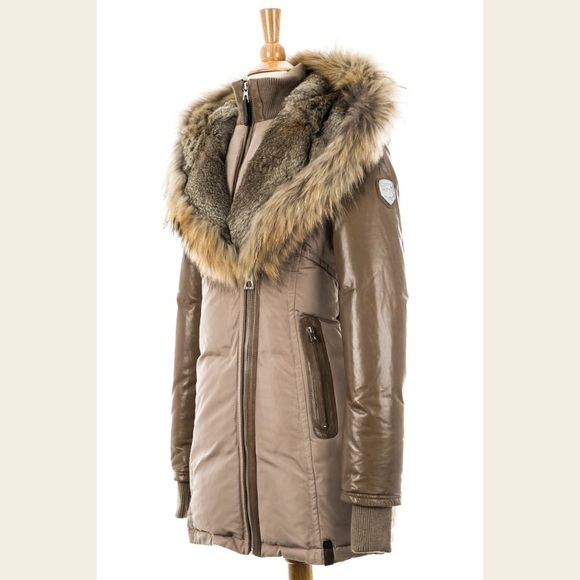 Rudsak Down Parka with Fur Trim - Brand New - Picture 2 of 3